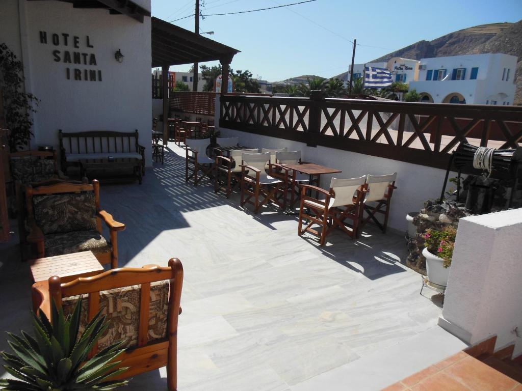 Santa Irini Hotel Perissa  Exterior foto
